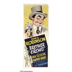 Brother Orchid (Warner Brothers, 1940). Insert (14" X 3 Brother Orchid (Warner Brothers, 1940).