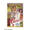 Image 1 : Calcutta (Paramount, 1946). Australian One Sheet (27" X Calcutta (Paramount, 1946).