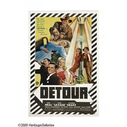Detour (PRC, 1945). One Sheet (27  X 41 ). Director Edg Detour (PRC, 1945).