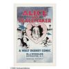 Image 1 : Alice the Peacemaker (Winkler, 1924). One Sheet (27" X Alice the Peacemaker (Winkler, 1924).