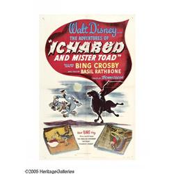 Ichabod and Mr. Toad (RKO, 1949). One Sheet (27  X 41 ) Ichabod and Mr. Toad (RKO, 1949).