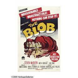 The Blob (Paramount, 1958). Australian One Sheet (27  X The Blob (Paramount, 1958).