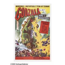 Godzilla (Toho, 1956). One Sheet (27  X 41 ). Godzilla, Godzilla (Toho, 1956).