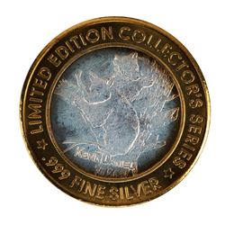.999 Fine Silver Grand Casino $10 Limited Edition Collector's Series Gaming Token