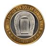 Image 2 : .999 Fine Silver Horseshoe Las Vegas, Nevada $10 Limited Edition Gaming Token