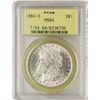 Image 1 : 1884-O $1 Morgan Silver Dollar Coin PCGS MS64 Old Green Holder
