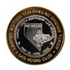 Image 2 : .999 Fine Silver Las Vegas Club $10 Limited Edition Gaming Token