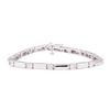 Image 1 : 14KT White Gold 2.01 ctw Diamond Bracelet