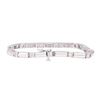 Image 2 : 14KT White Gold 2.01 ctw Diamond Bracelet