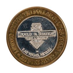 .999 Silver Boulder Station Hotel Casino Las Vegas, NV $10 Limited Casino Token