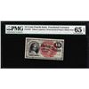 Image 1 : 1863 Fifteen Cents Fourth Issue Fractional Note Fr.1267 PMG Gem Uncirculated 65EPQ