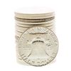 Image 2 : Roll of (20) Brilliant Uncirculated 1962-D Franklin Half Dollar Coins