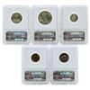 Image 2 : 1939 (5) Coin Proof Set NGC Graded