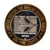 Image 2 : .999 Silver McCarran International Airport $10 Casino Limited Edition Gaming Token
