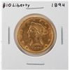 Image 1 : 1894 $10 Liberty Head Eagle Gold Coin
