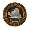 Image 1 : .999 Silver Plaza Hotel & Casino Nevada $10 Gaming Token Limited Edition