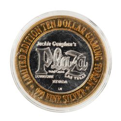 .999 Silver Plaza Las Vegas, NV $10 Casino Limited Edition Gaming Token
