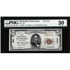 Image 1 : 1929 $5 First NB Pittsburgh, PA CH#252 National Currency Note PMG Very Fine 30