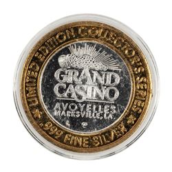 .999 Fine Silver Grand Casino $10 Limited Edition Gaming Token