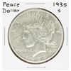 Image 1 : 1935-S $1 Peace Silver Dollar Coin