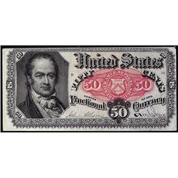 March 3, 1863 Fifth Issue Fifty Cent Fractional Currency Note