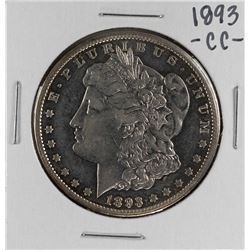 1893-CC $1 Morgan Silver Dollar Coin