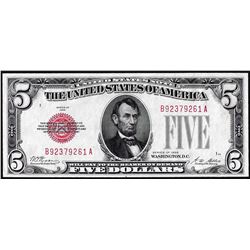 1928 $5 Legal Tender Note