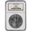 Image 1 : 1993 $1 American Silver Eagle Coin NGC MS69