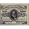 Image 1 : March 3, 1863 Five Cents Third Issue Fractional Currency Note