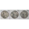 Image 1 : Lot of (3) 1921-D $1 Morgan Silver Dollar Coins