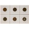 Image 2 : Set of 1873-1879 (No 1877) Indian Head Cent Coins