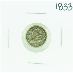 1833 Capped Bust Half Dime Coin