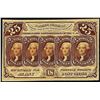 Image 1 : July 17, 1862 First Issue Twenty-Five Cent Fractional Currency Note