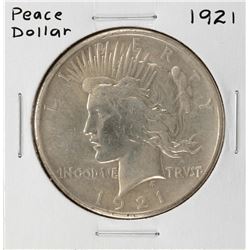 1921 $1 Peace Silver Dollar Coin