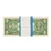 Image 2 : Pack of (100) Consecutive 1957B $1 Silver Certificate Notes