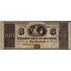 Image 1 : 1800's $100 Citizens Bank of Louisiana Obsolete Bank Note