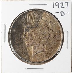 1927-D $1 Peace Silver Dollar Coin