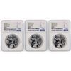 Image 1 : Lot of (3) 2018 Niue $2 Star Wars Stormtrooper Silver Coins NGC MS69 Early Releases