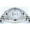 Image 8 : Rolex Ladies Stainless Steel Mother Of Pearl Diamond 26MM Datejust Wristwatch