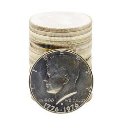 Roll of (20) Brilliant Uncirculated 1976-S Bicentennial 40% Silver Half Dollar Coins