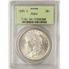 Image 1 : 1885-O $1 Morgan Silver Dollar Coin PCGS MS64 Old Green Holder