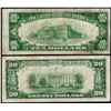 Image 2 : Set of 1929 $10/$20 NB of Dallas, TX CH# 3623 National Currency Notes