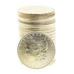 Roll of (20) Brilliant Uncirculated 1887 $1 Morgan Silver Dollar Coins