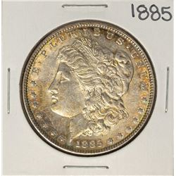 1885 $1 Morgan Silver Dollar Coin Nice Toning