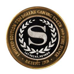 .999 Silver Desert Inn Las Vegas, Nevada $10 Limited Edition Gaming Token
