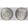 Image 2 : 1901-O AND 1902 MORGAN SILVER DOLLARS