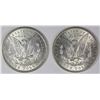 Image 2 : 1898 AND 1900 MORGAN SILVER DOLLARS