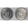 Image 2 : 1891 AND 1896 MORGAN SILVER DOLLARS