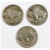 Image 2 : (3) BUFFALO NICKELS