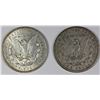 Image 2 : (2) MORGAN SILVER DOLLARS